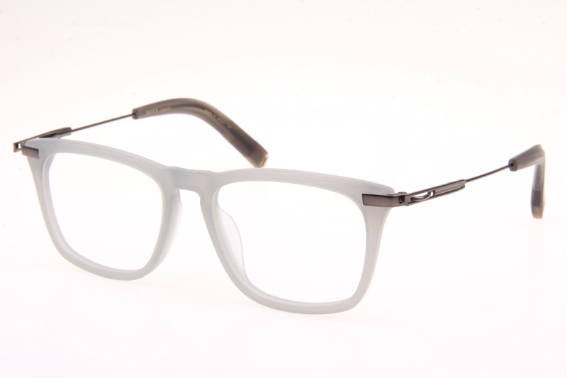 DT DLX403 Eyeglasses In White Gunmetal