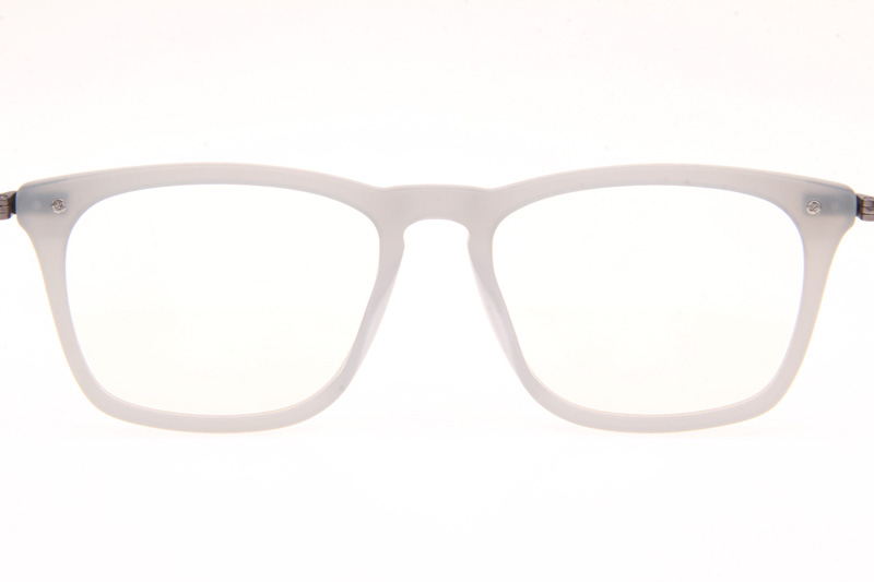 DT DLX403 Eyeglasses In White Gunmetal