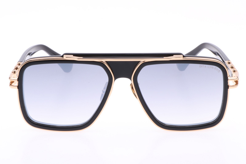DT GRAND-LXN-EVO Sunglasses In Black Gold Mirror