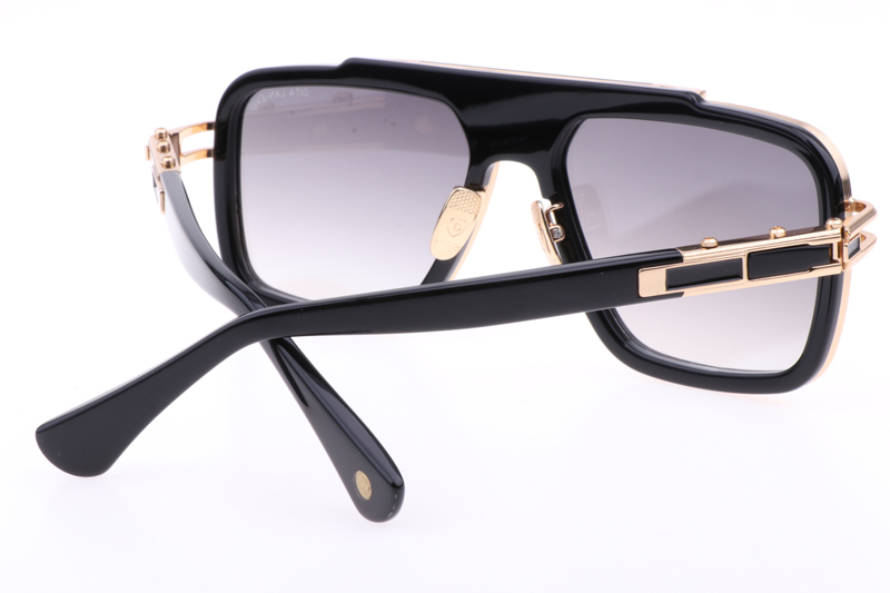 DT GRAND-LXN-EVO Sunglasses In Black Gold Mirror