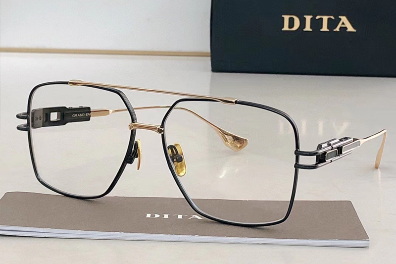 DT GRAND EMPERIK DTS159 Eyeglasses In Black Gold