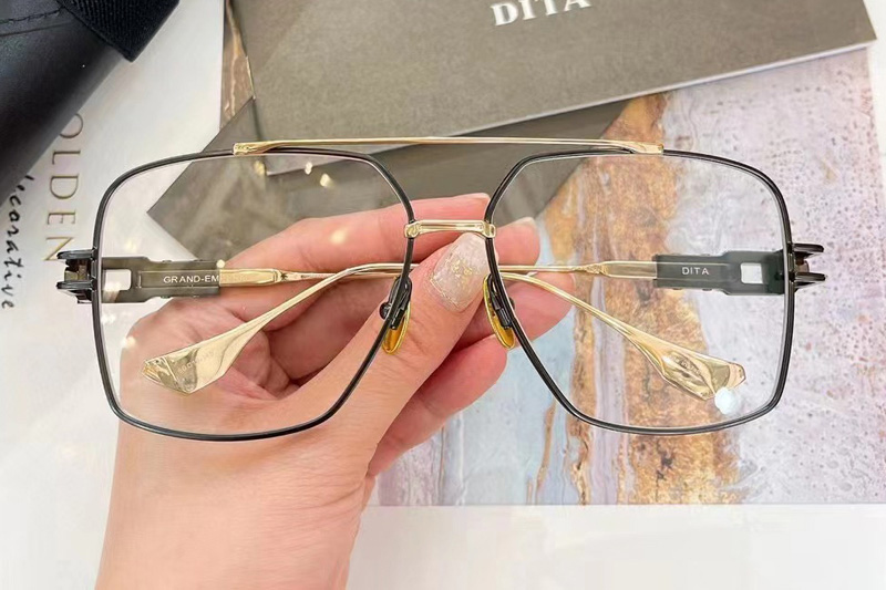 DT GRAND EMPERIK DTS159 Eyeglasses In Black Gold