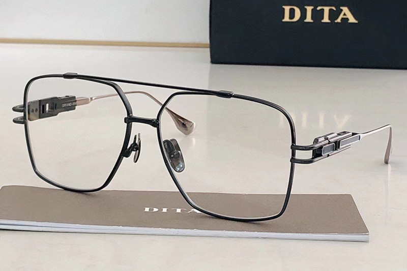 DT GRAND EMPERIK DTS159 Eyeglasses In Black Silver