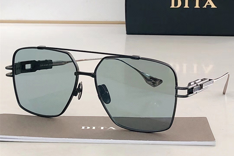 DT GRAND EMPERIK DTS159 Sunglasses In Black Silver