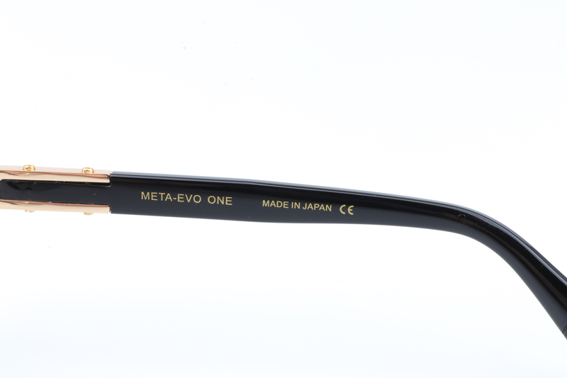 DT GRAND META-EVO ONE Sunglasses In Gold Black Gradient Grey