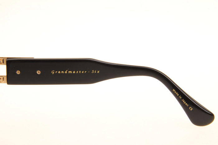 DT Grandmaster Six Sunglasses In Black Gold Gradient Brown