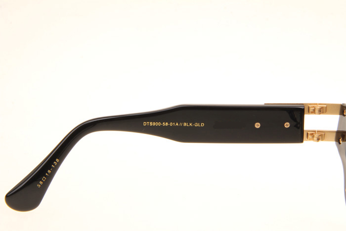 DT Grandmaster Six Sunglasses In Black Gold Gradient Brown