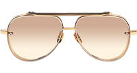 DT Mach Eight Sunglasses In Gold Gradient Brown