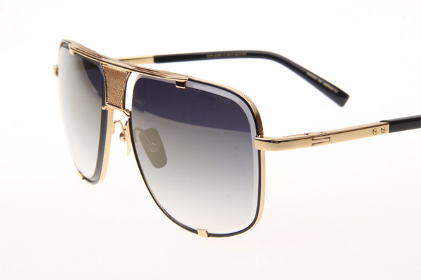 DT Mach Five DRX2087A Sunglasses In Gold Gradient Grey