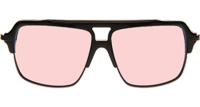 DT Mach Four Sunglasses in Black Orange