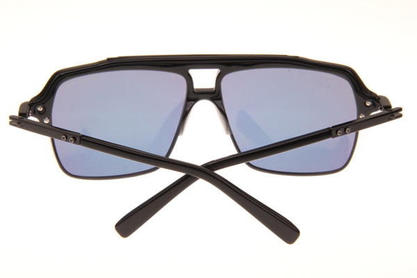 DT Mach Four Sunglasses in Black Yellow