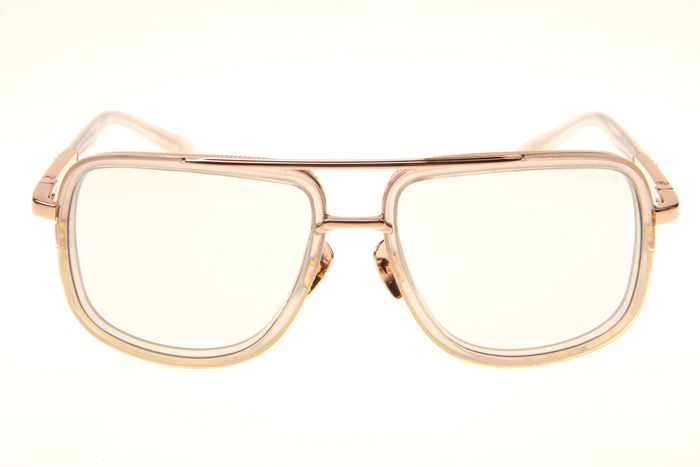 DT Mach One Sunglasses In Transparent Gold