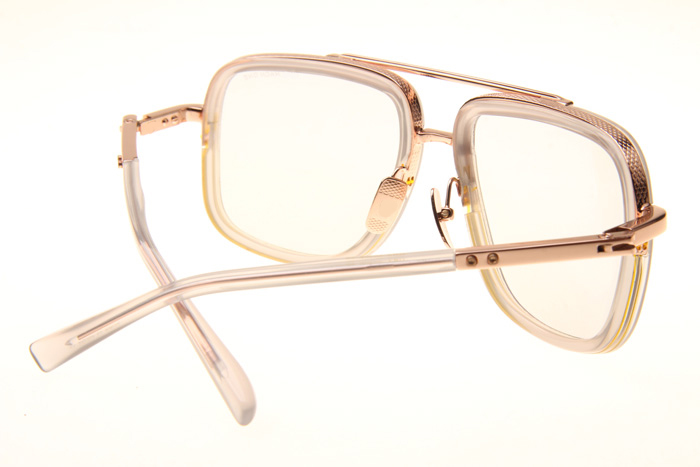 DT Mach One Sunglasses In Transparent Gold