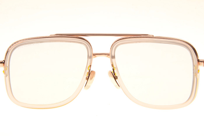 DT Mach One Sunglasses In Transparent Gold