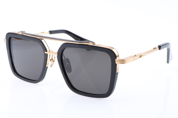 DT Mach Seven DTS135 Sunglasses In Black Gold Grey