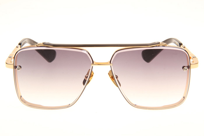 DT Mach Six Sunglasses In Gold Gradient Grey