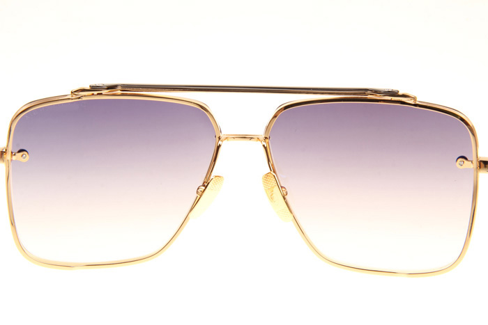 DT Mach Six Sunglasses In Gold Gradient Grey