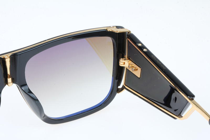 DT SOULINER ONE Sunglasses In Black Gradient Brown