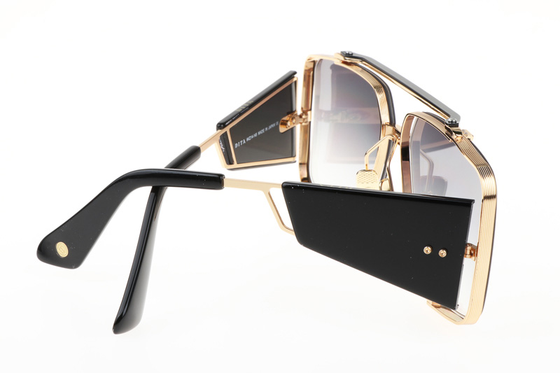 DT SOULINER TWO Sunglasses In Gold Mirror