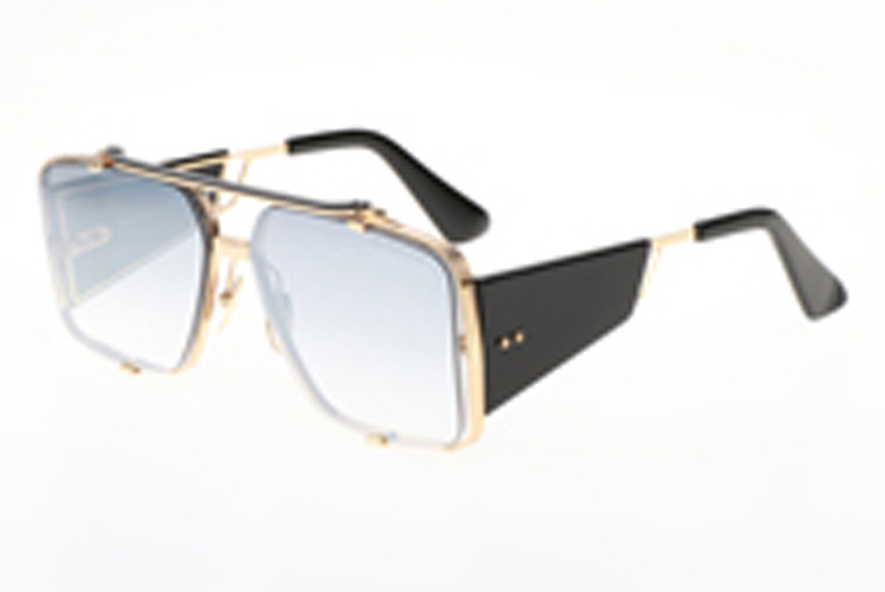 DT SOULINER TWO Sunglasses In Gold Mirror