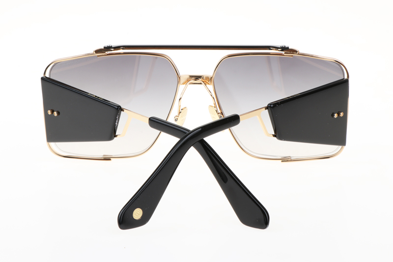 DT SOULINER TWO Sunglasses In Gold Mirror