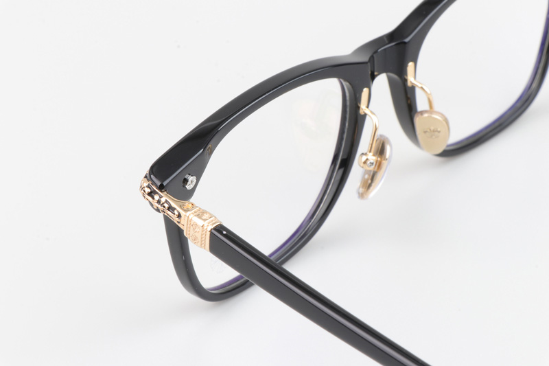 Darlin Eyeglasses Black Gold