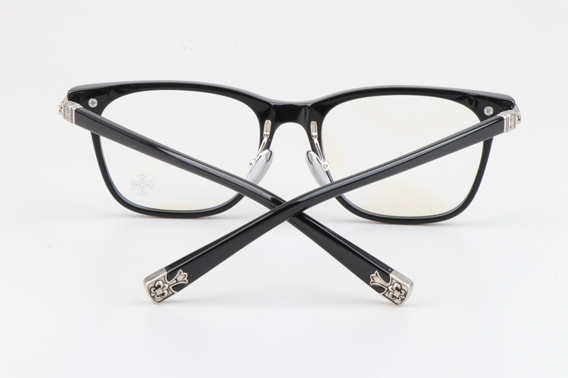 Darlin Eyeglasses Black Silver
