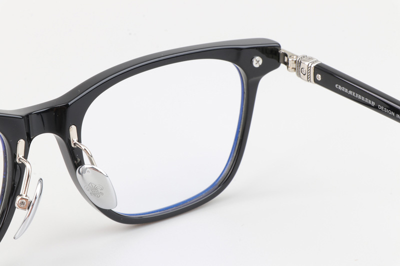 Darlin Eyeglasses Black Silver