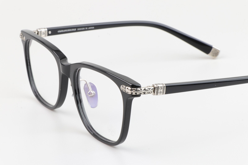 Darlin Eyeglasses Black Silver