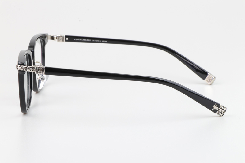 Darlin Eyeglasses Black Silver