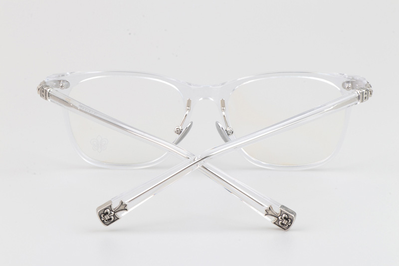 Darlin Eyeglasses Clear Silver