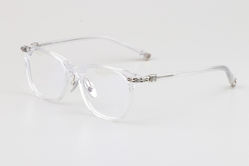 Darlin Eyeglasses Clear Silver