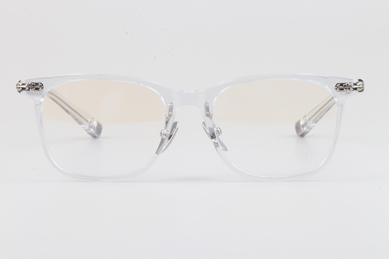 Darlin Eyeglasses Clear Silver