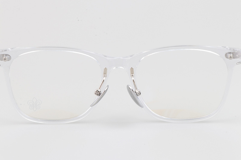 Darlin Eyeglasses Clear Silver