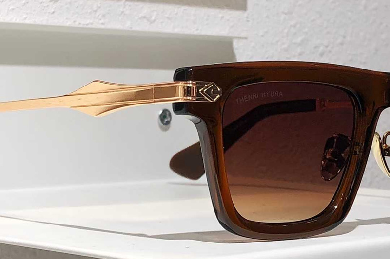 DeepBlue1of149 Sunglasses Brown Gradient Brown