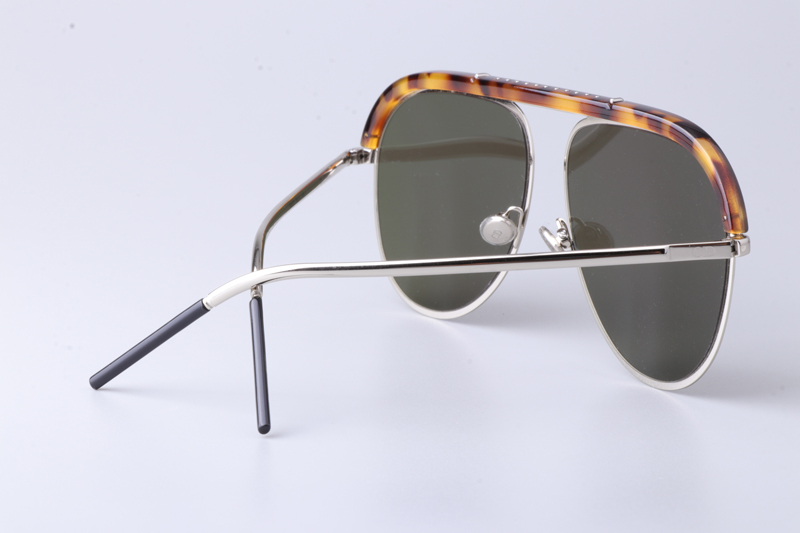 Desertic Sunglasses Tortoise Silver Gray