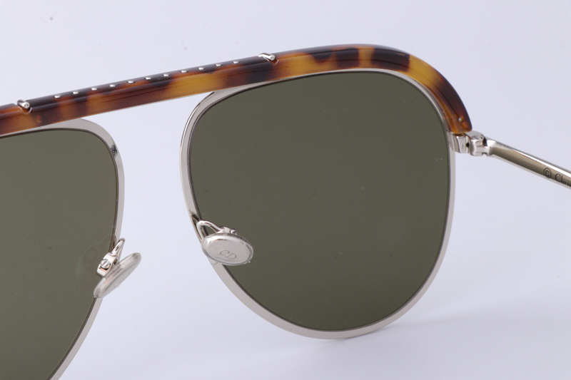 Desertic Sunglasses Tortoise Silver Gray