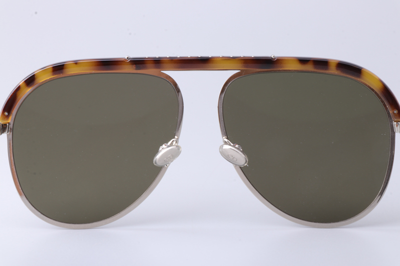 Desertic Sunglasses Tortoise Silver Gray