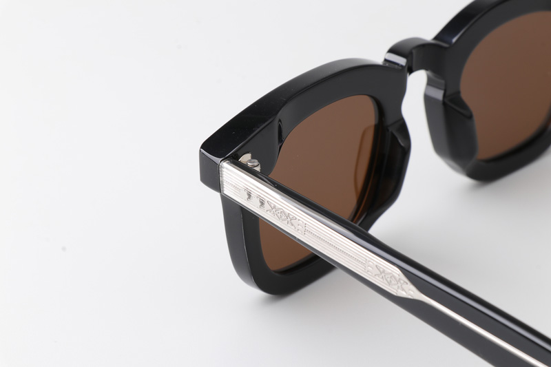 Devaux Sunglasses Black Brown