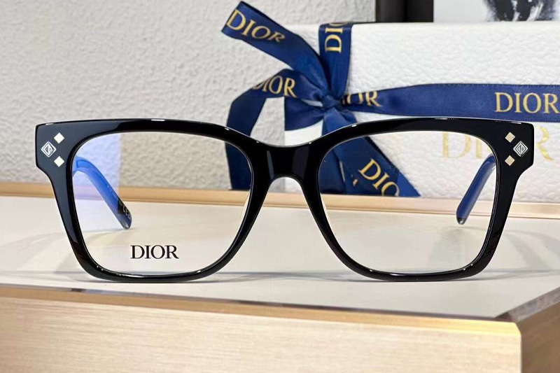 DiamondO S1F Eyeglasses Black