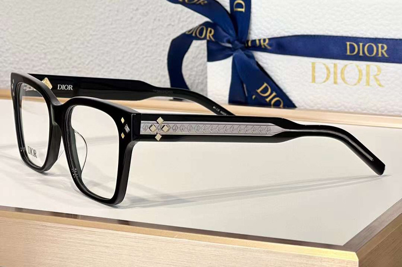 DiamondO S1F Eyeglasses Black