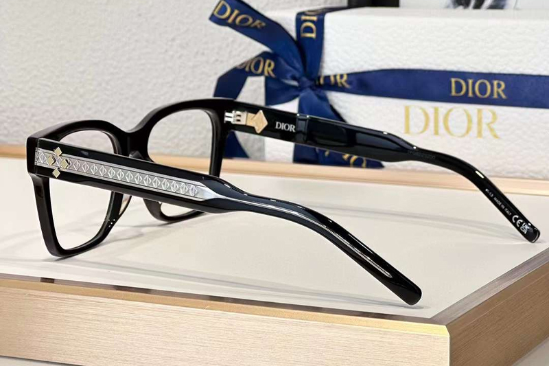 DiamondO S1F Eyeglasses Black