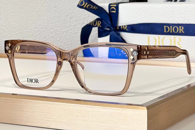 DiamondO S1F Eyeglasses Brown