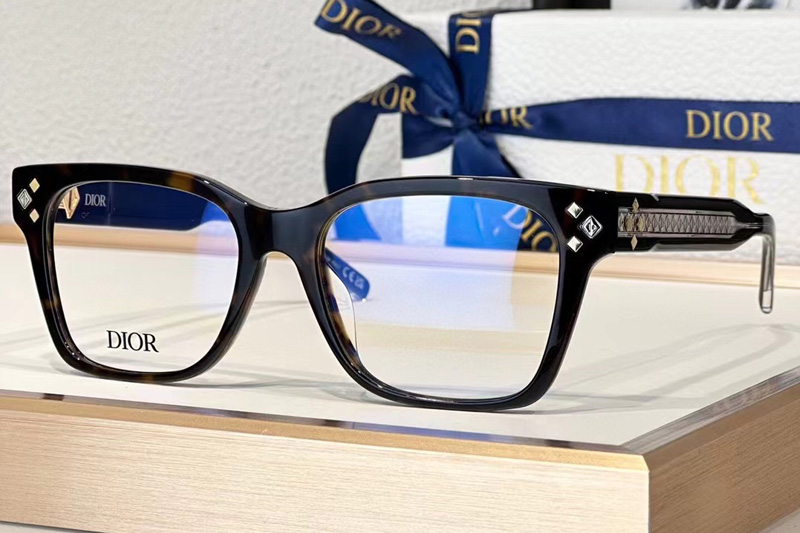 DiamondO S1F Eyeglasses Tortoise