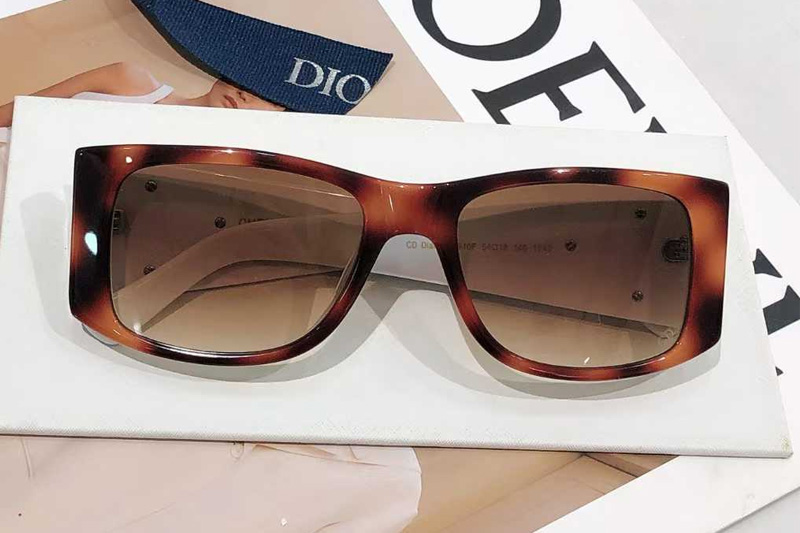Diamond S10F Sunglasses Tortoise Gradient Brown