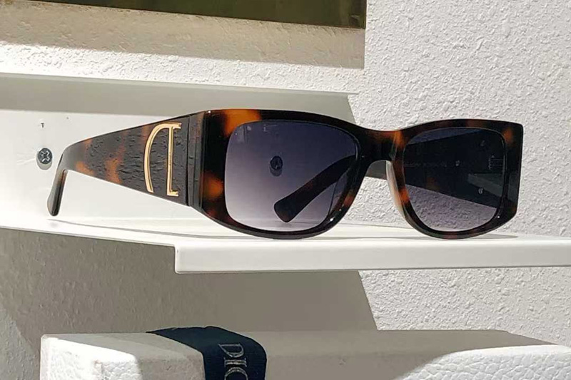 Diamond S10F Sunglasses Tortoise Gradient Gray