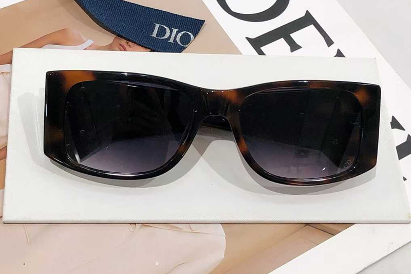 Diamond S10F Sunglasses Tortoise Gradient Gray