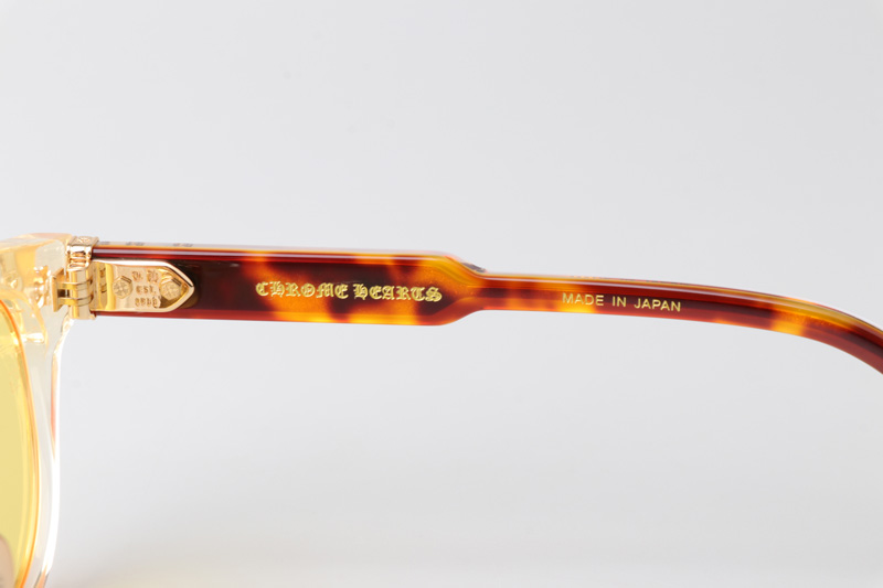Dingalonglinglong Sunglasses Transparent Tortoise Yellow