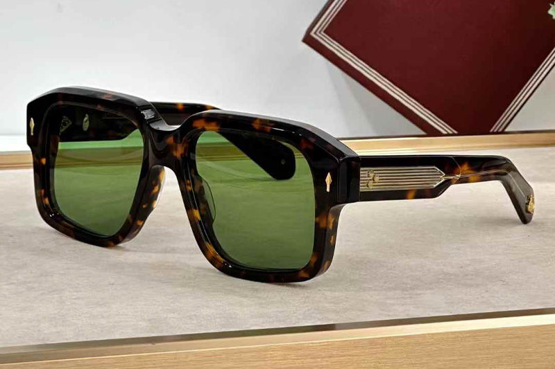 Donato Sunglasses Tortoise Green
