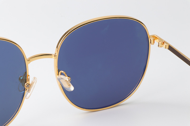 Doublebread Sunglasses Gold Mirror